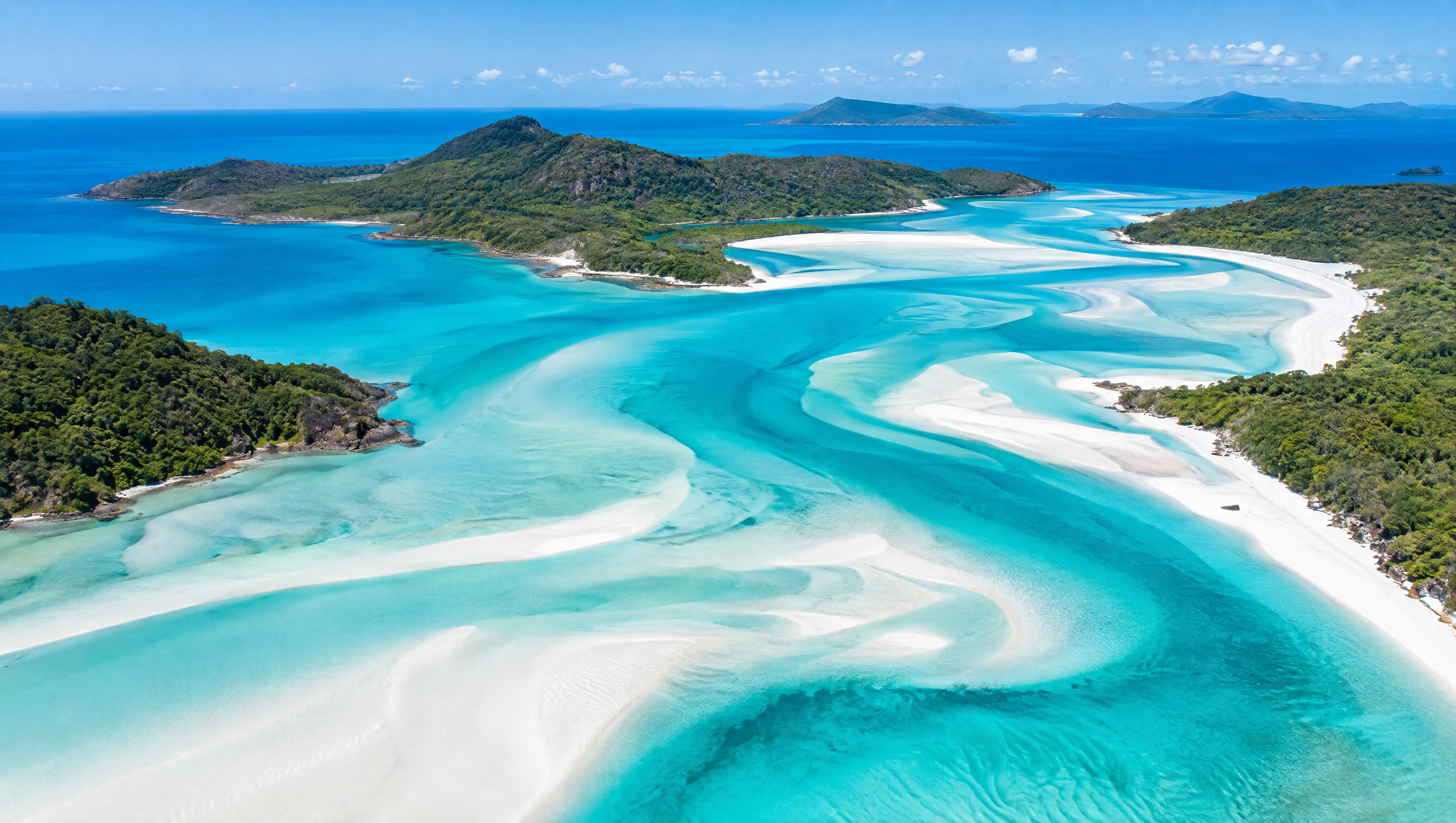 Whitehaven Beach aerial